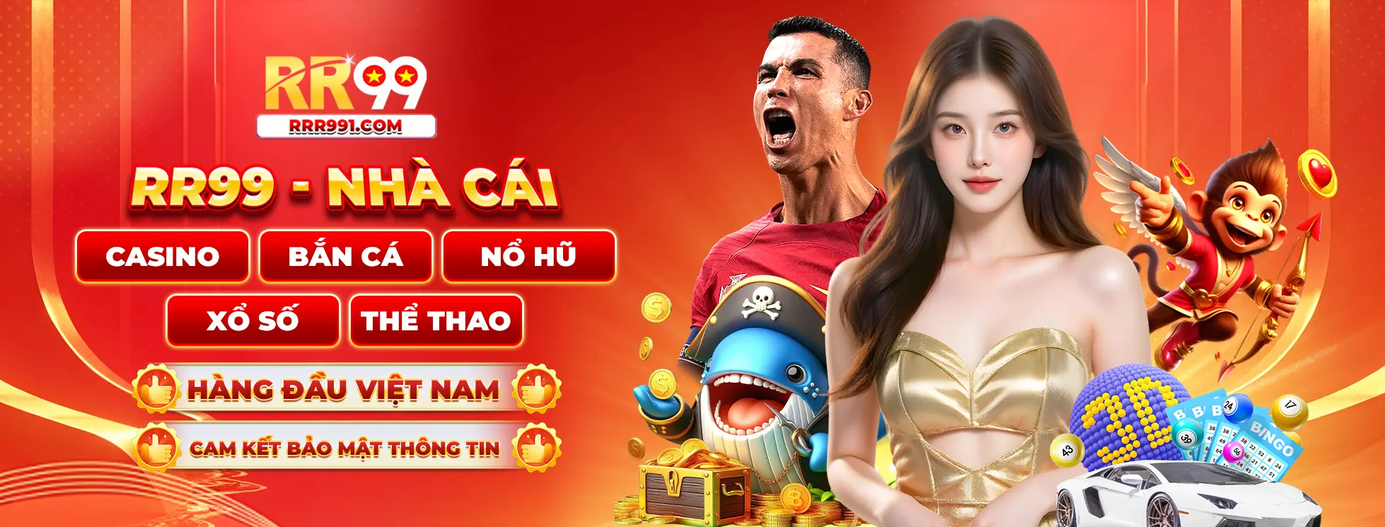 RR99 nhà cái trực tuyến game casino, nổ hũ, bắn cá, game bài, thể thao và xổ số